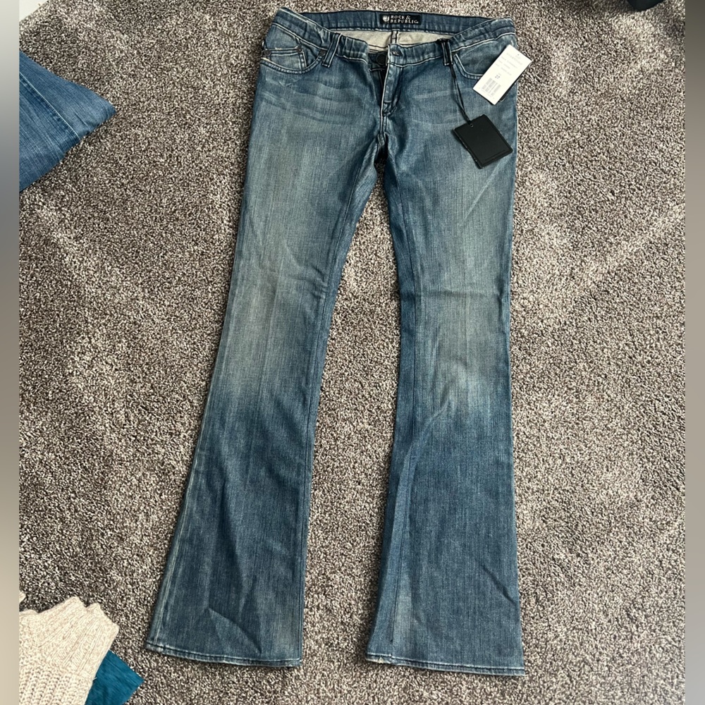 Rock & Republic jeans.